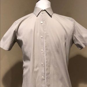 Theory men’s short sleeve button up size x-small.